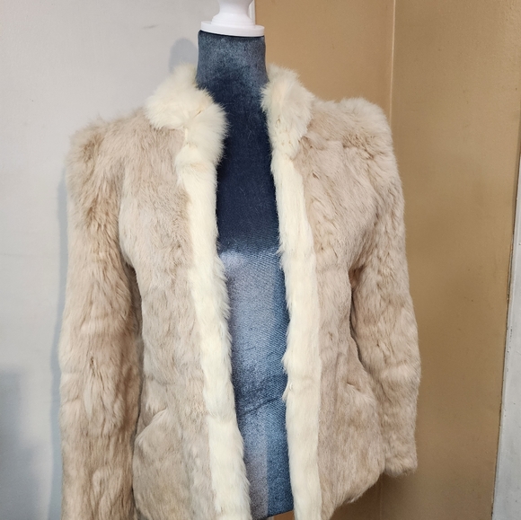 French Rabbit Fur Jackiet. - Picture 2 of 7